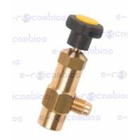 VÁLVULA SERVICIO M 1/4"SAE X H 7/16"