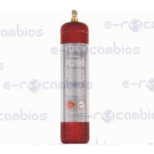 GAS REFRIGERANTE R290a BOTELLA 370 gr