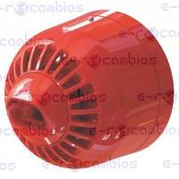 IRENA ALARMA ROJA Y FLASH ROJO PARED INTERIOR KILSEN ASW366